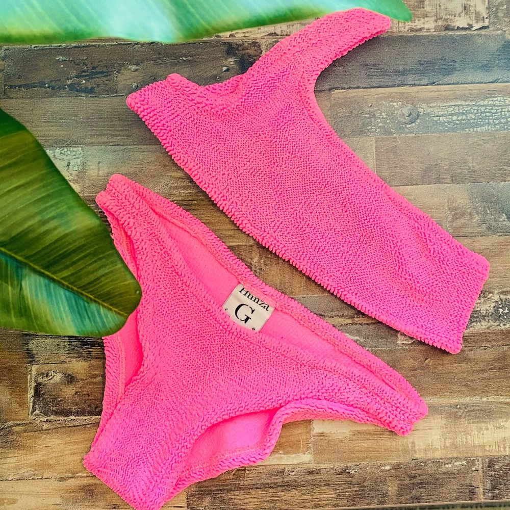 Hunza G Pink Bikini Set